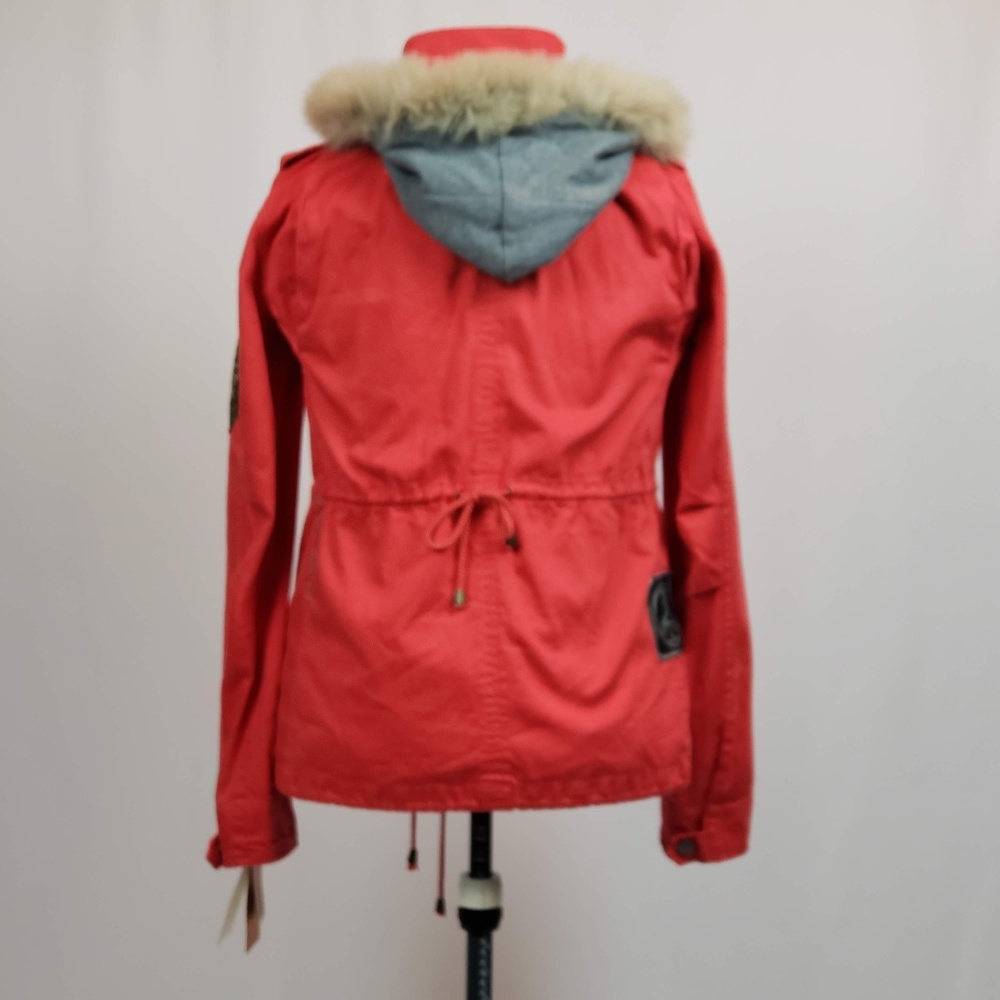 Vintage LaRok Parka with with Rabbit Fur Vest - Picture 5 of 8